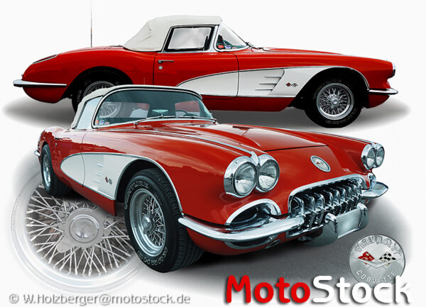 50er Chevrolet Corvette C1 Cabrio (5446)