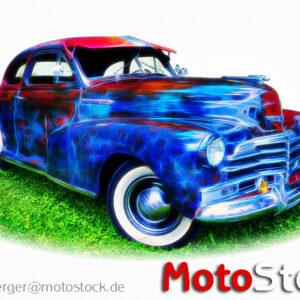 Rusty Chevrolet Fleetmaster – Grafik – 40er Jahre (4475)