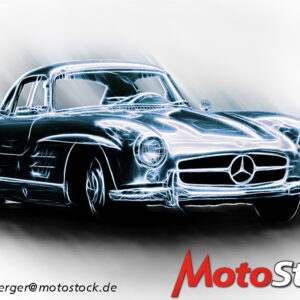 Mercedes Benz 300 SL Coupe (2875) – effect –