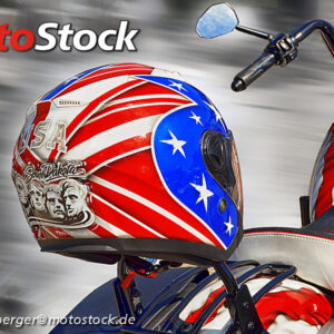 Harley US Helmet – (9407) – Airbrush (Paxi-Design)
