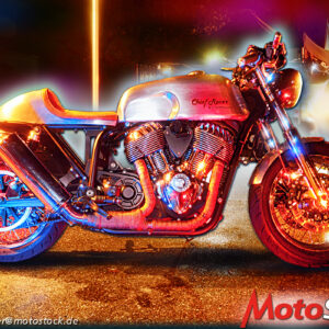 MotoART – Indian Chief Racer – (4056) – limitierter Digitaldruck