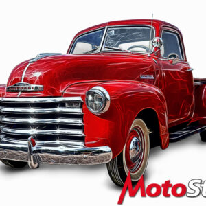 50er Chevrolet Thriftmaster rot (4307) effect